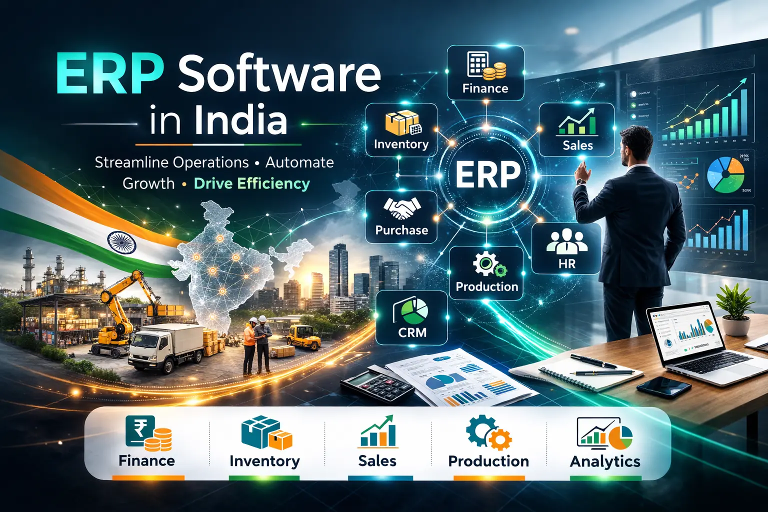 ERP software in India
