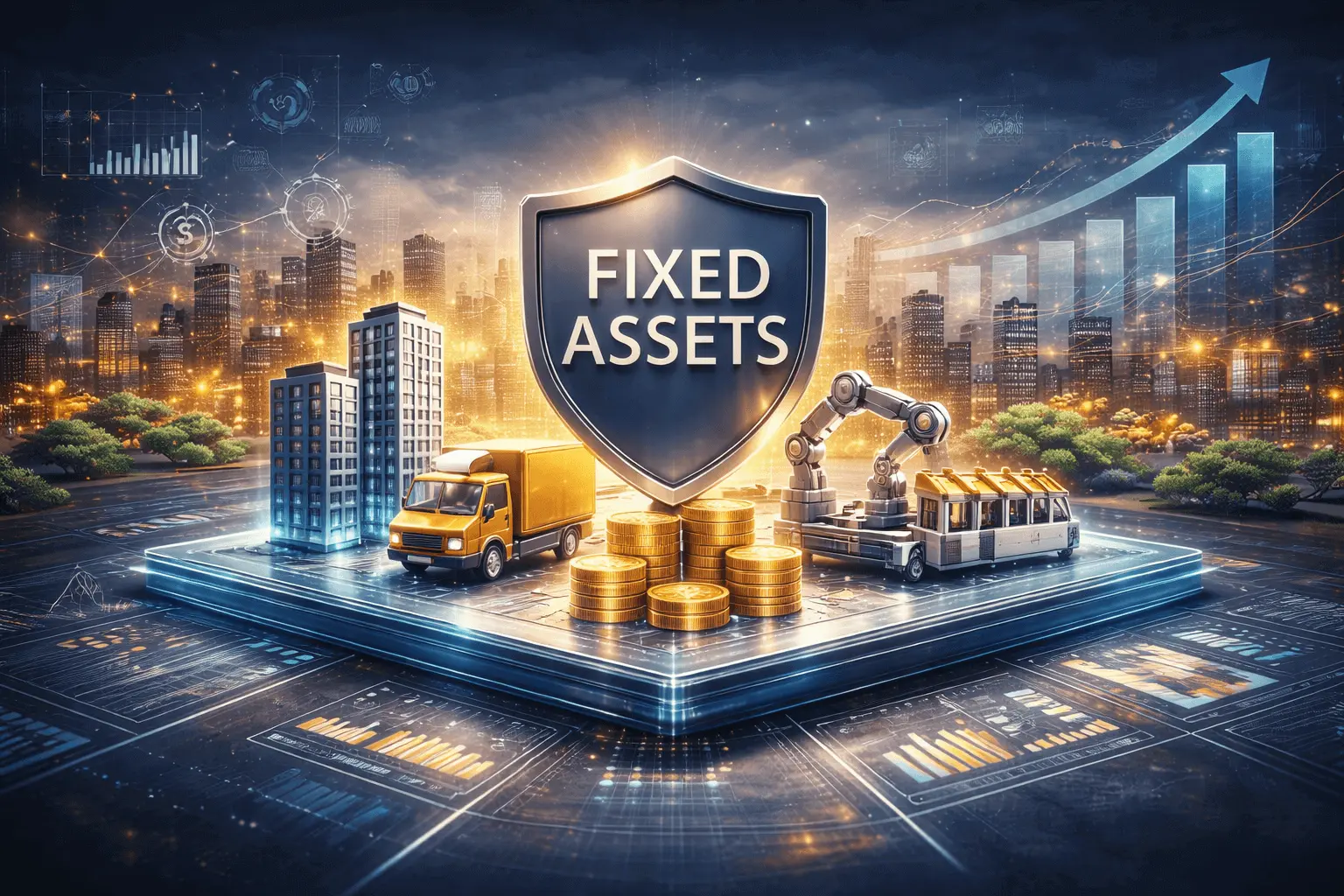 SmartUp ERP Fixed Asset Dashboard